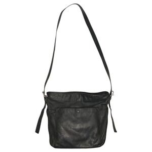 Fossil Dark Navy Leather Crossbody Bag ZB5746 Striped Lining Adjustable Strap
